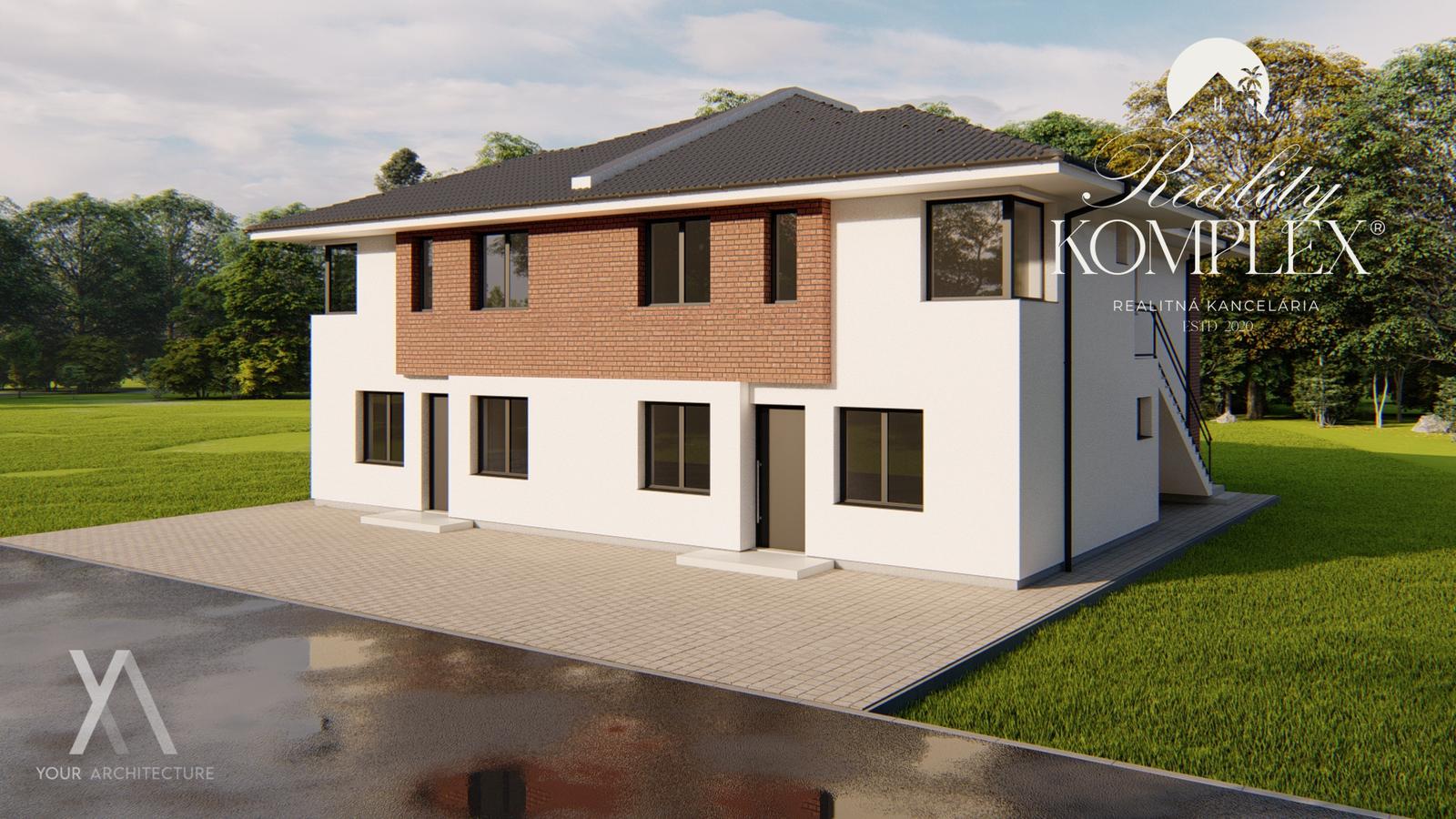 Reality KOMPLEX s.r.o. Vám ponúka moderné 3-izbové byty s vlastnou záhradou - Harmony Rezidence