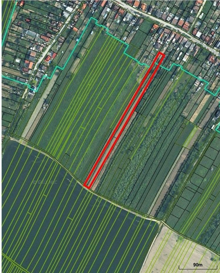 Pozemok Šenkvice s výmerou  3923 m²