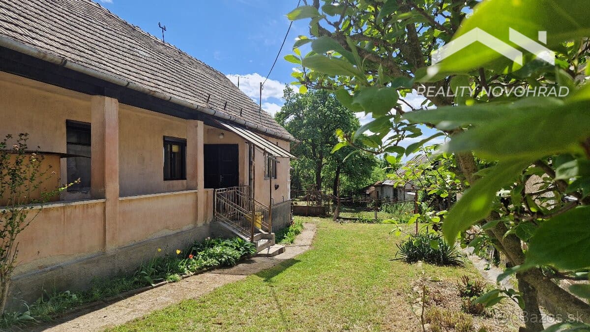 POLTÁR 2 izbový VÍKENDOVÝ domček (chalupa) na pozemku 1193 m2