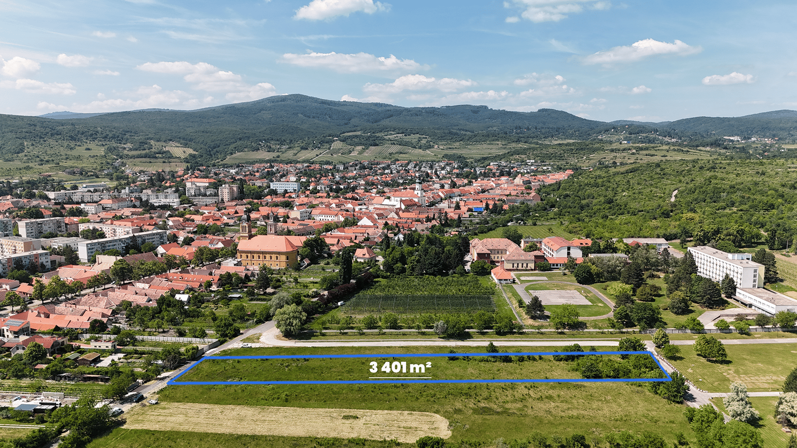 Developerský pozemok v takmer centre Modry | 3 401 m² | Územný plán na výstavbu RD - TOP PONUKA