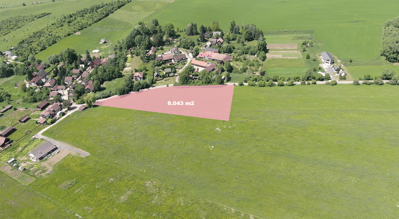 Stavebný pozemok 8043 m² pri Liptovskom Trnovci – fotka 2
