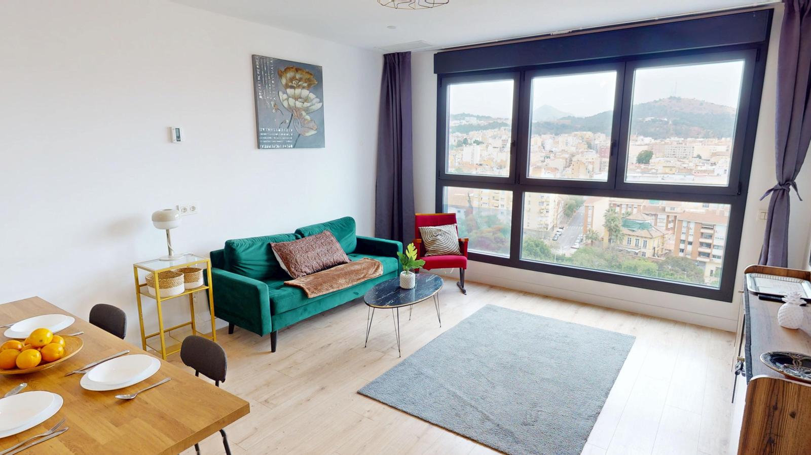 2- izbový apartmán v španielskej Malage