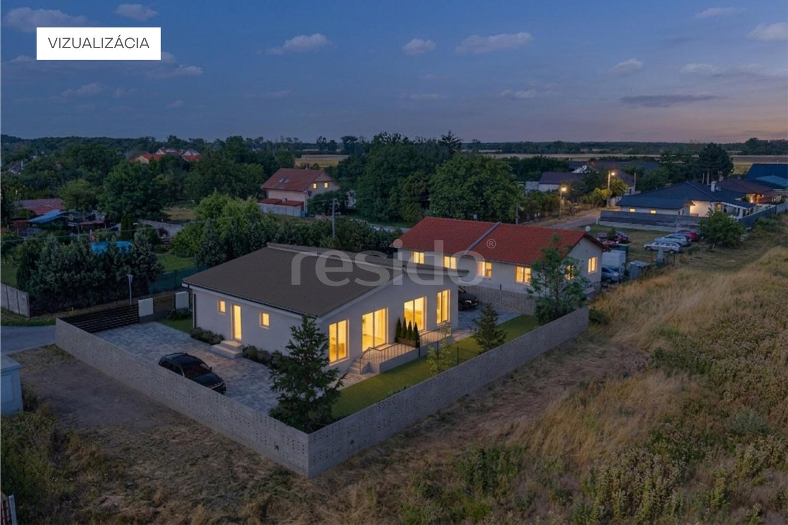Moderná novostavba tehlového 4-izbového rodinného domu v Záhorskej Vsi