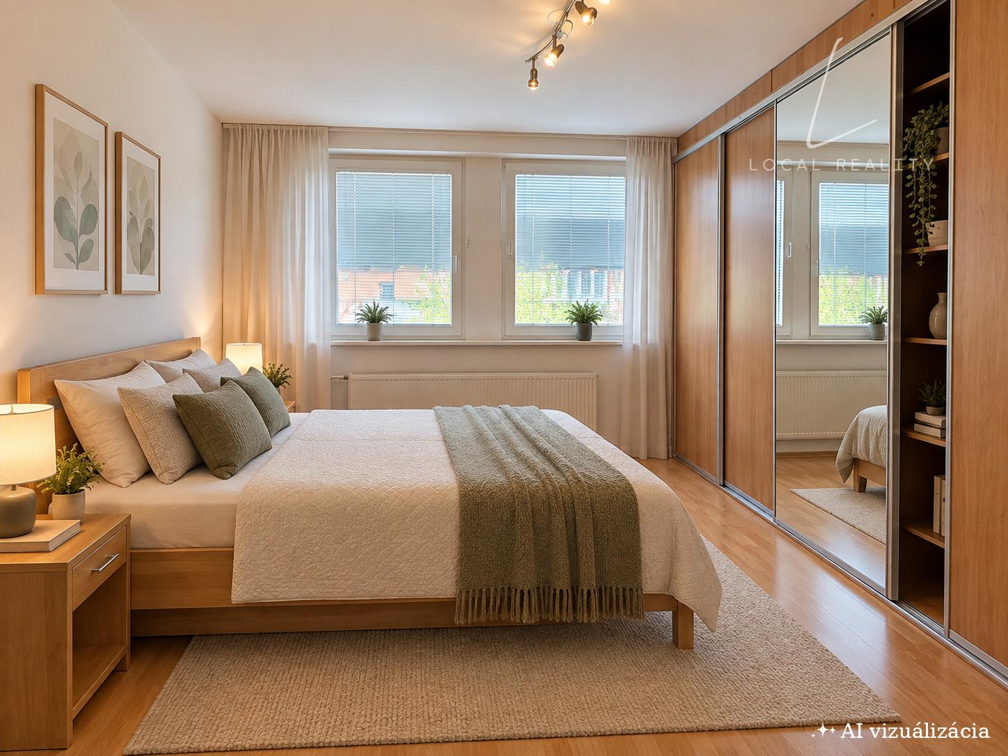 PREDAJ | 3-izbový byt s loggiou a výhľadom v Podunajských Biskupiciach – fotka 2