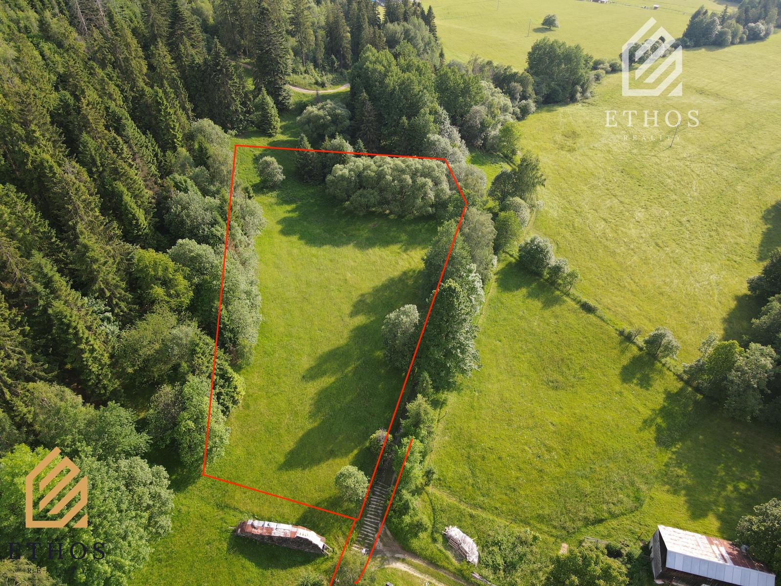 Na predaj rekreačný pozemok – Oščadnica, časť Rovne – fotka 2