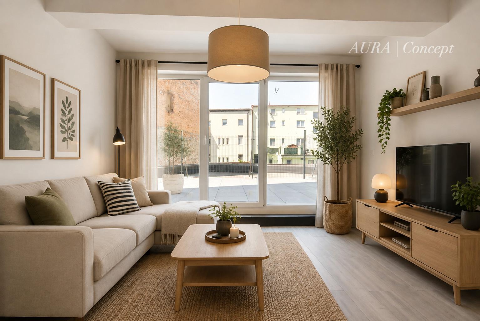 Prenájom | 2-izbový byt s terasou 20 m² | City Park Vrútky – fotka 2