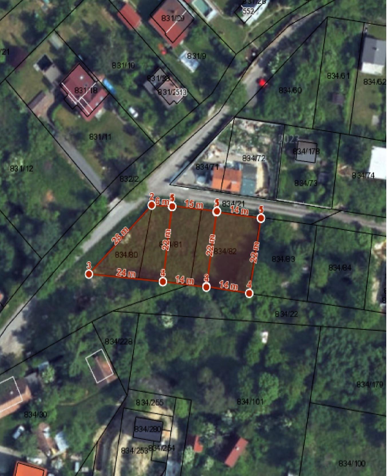 Pozemok na výstavbu chaty Mariánke pri lese