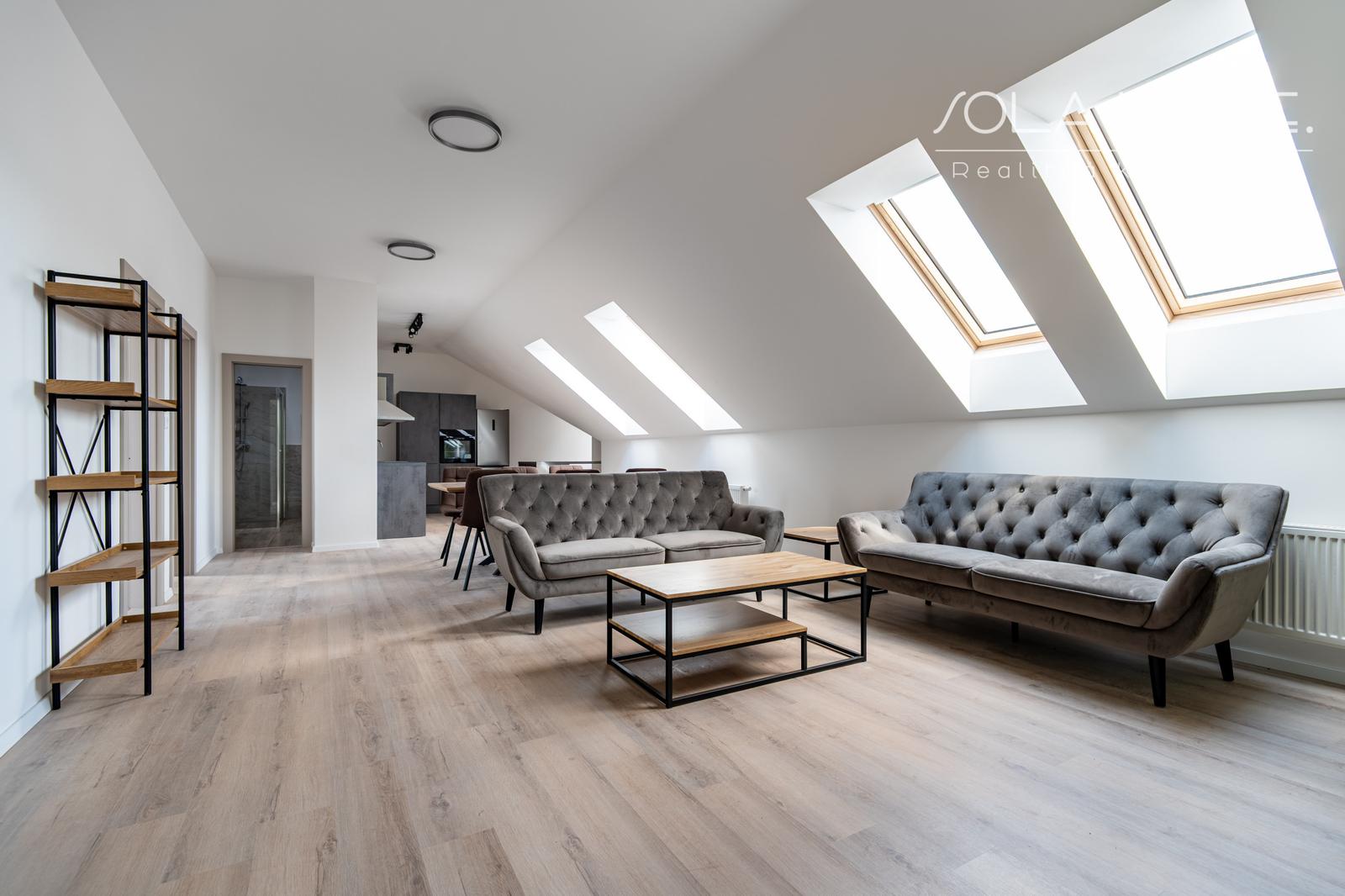 PRIESTRANNÁ NOVOSTAVBA NA PRENÁJOM | 6 IZIEB | 175 m² | 57 m² TERASA | 2 PARKOVACIE MIESTA