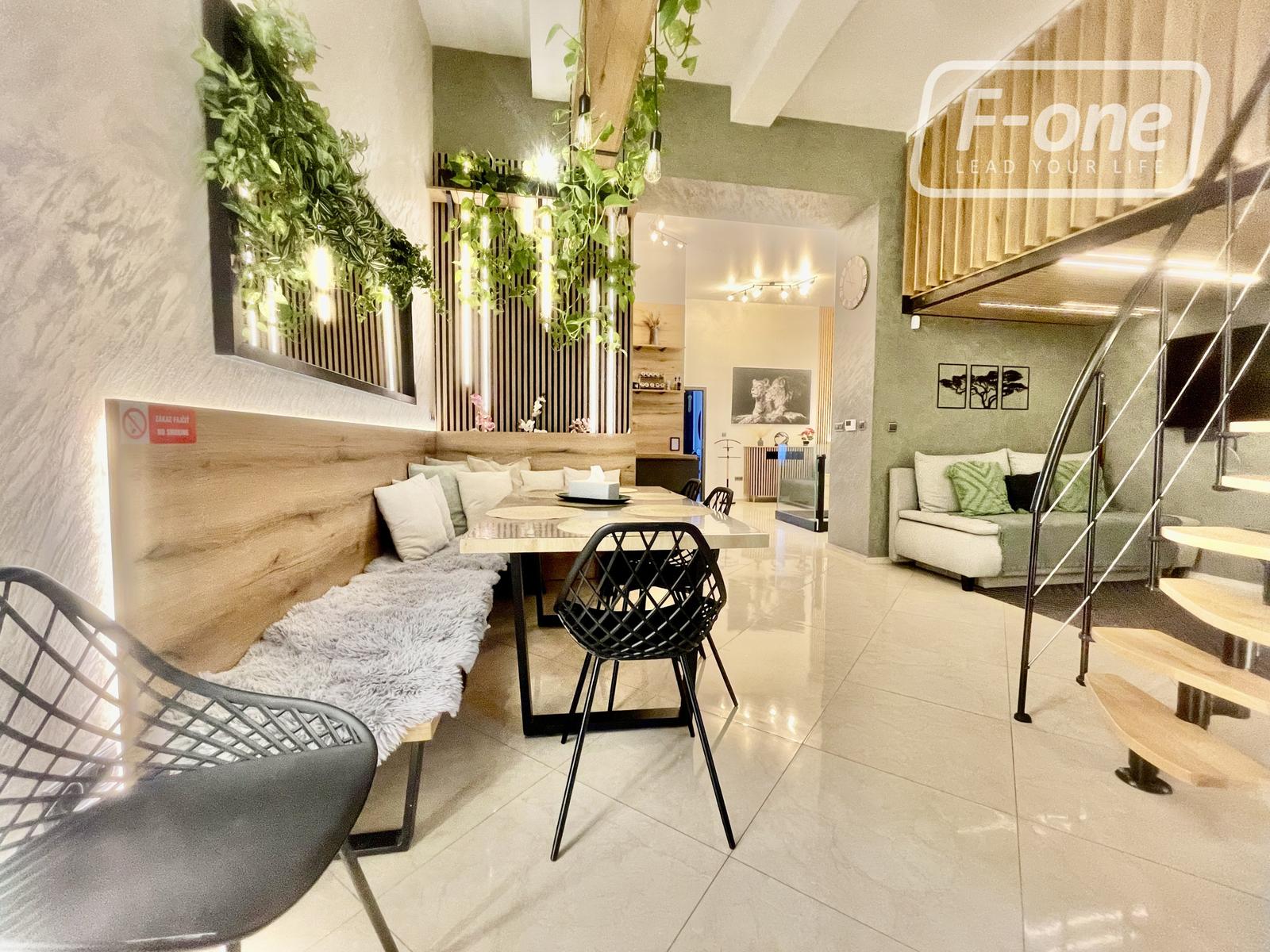 Prémiový mezonet s wellness a súkromným dvorom v centre BA