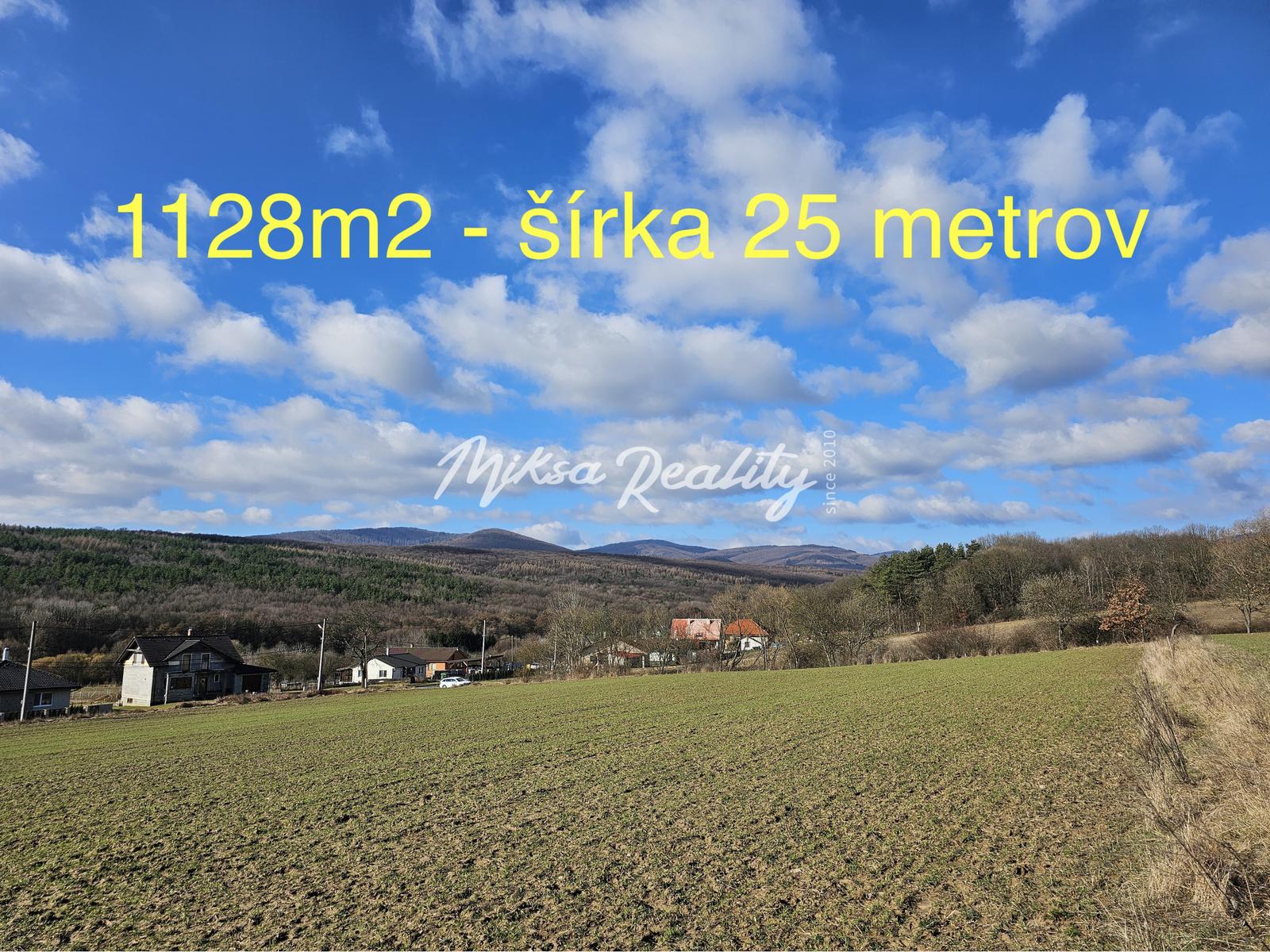 Veľkorysý 1128m2 stavebný pozemok pod lesom