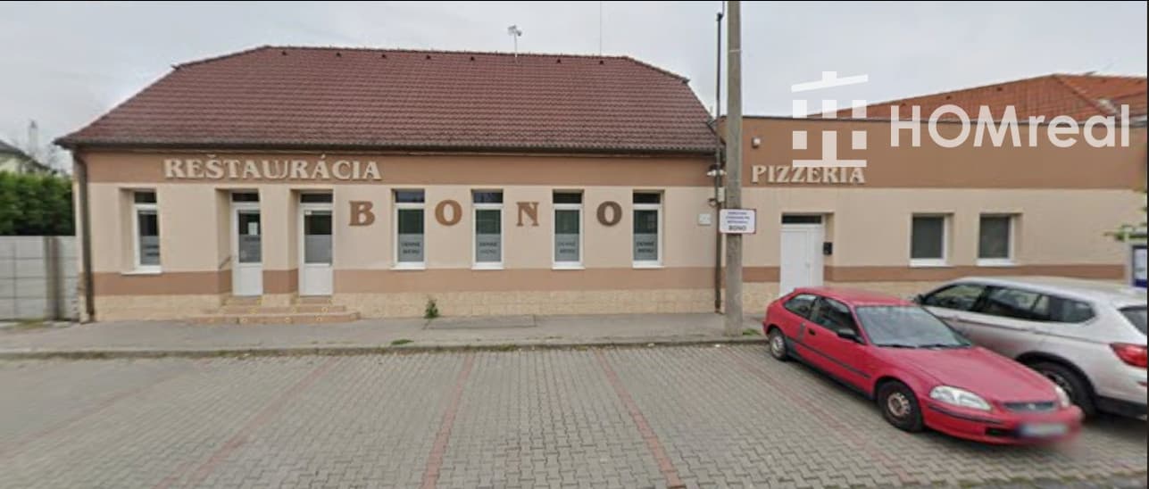HOMreal.sk | Na predaj: zrekonštruovaná budova obchodu a služieb s 2-izbovým domom – ideálne spojenie podnikania a bývania