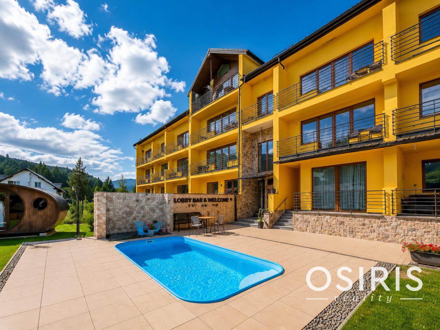 Nový apartmán s výhľadom na Kriváň v rezorte Dovalovec
