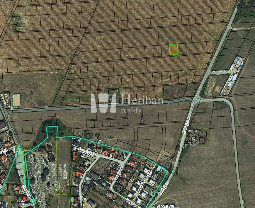 investičný pozemok na výstavbu RD, 661m2, Košice Krásna