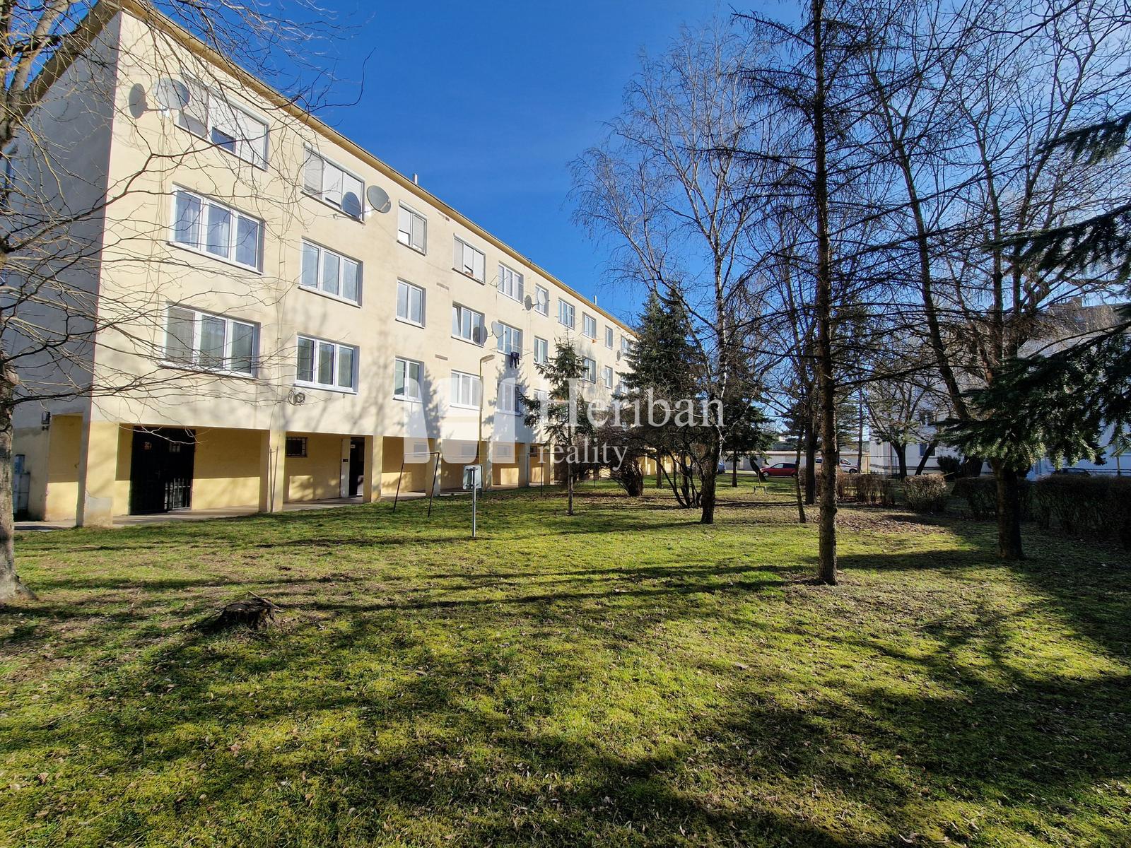 1izb.tehl. byt, 34,4m2, Železiarenská ul, KE-časť Šaca
