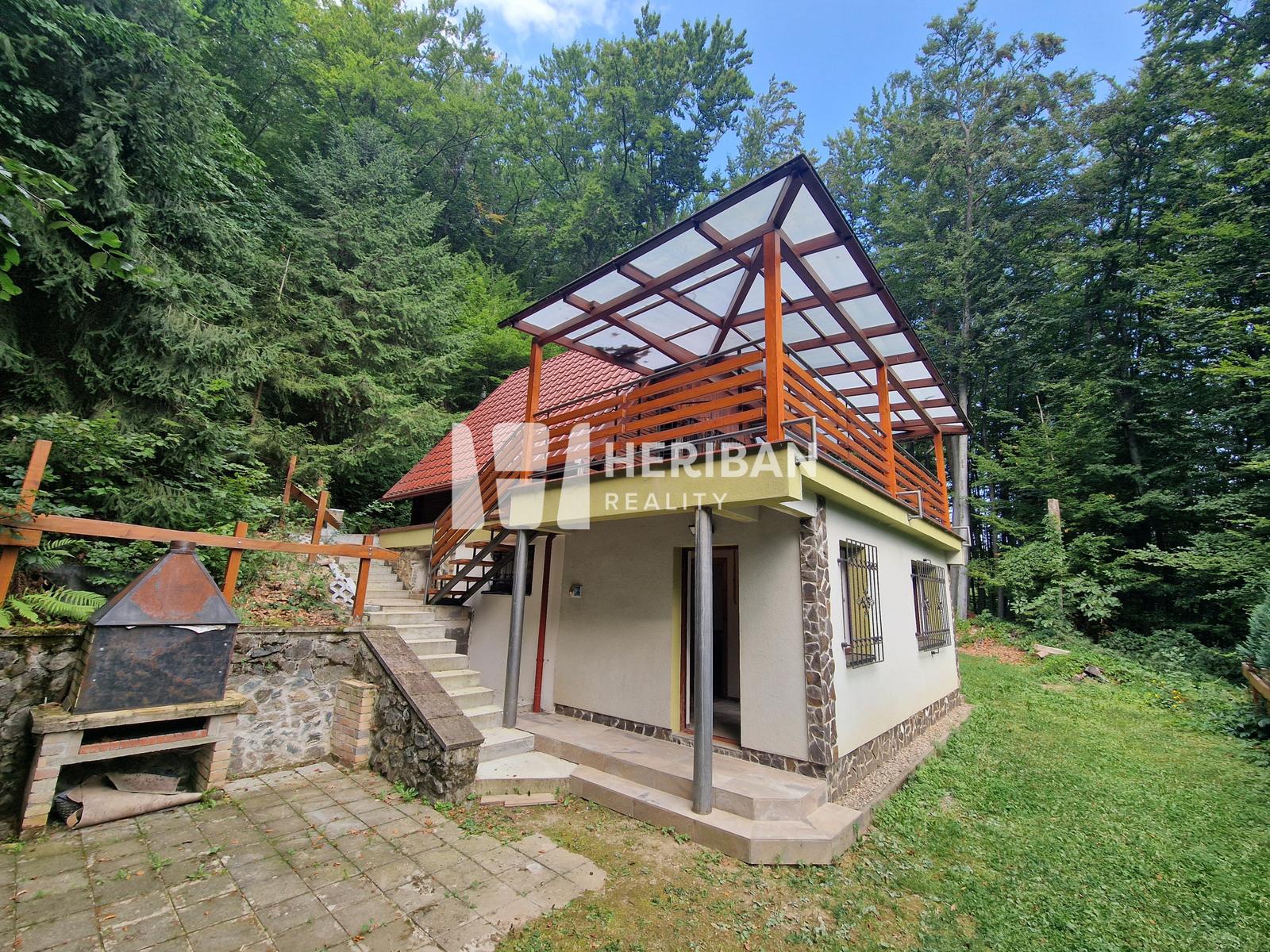 3izb.murovaná chata pri jazere, 21ár.pozemok, Bukovec
