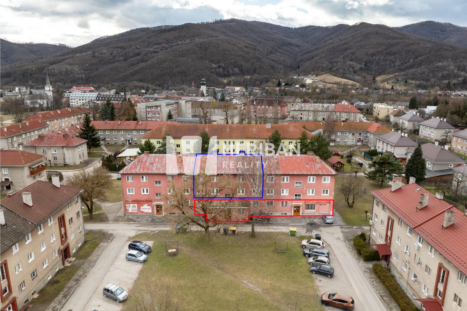 2 izb.tehlový byt, 59m2, ul. 1.Mája, Revúca – fotka 2