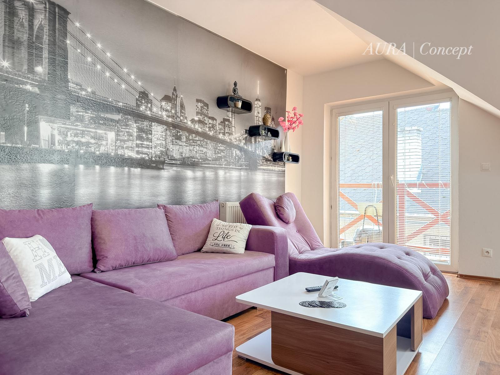 Prenájom | Priestranný 2-izbový byt 85 m² | Balkón | Bytča