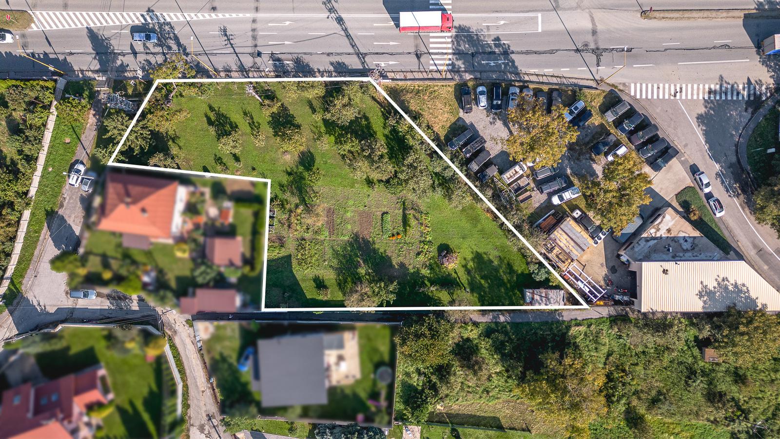 KOMERČNÝ POZEMOK 1 877 m², KOŠICE – BARCA, hlavná cesta – fotka 2