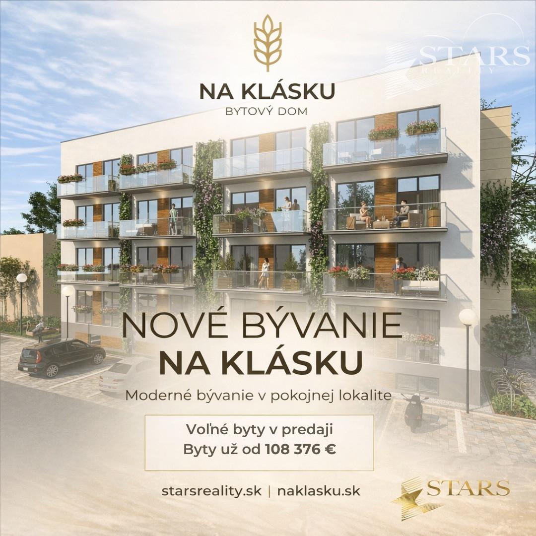 Váš nový domov začína Na Klásku
