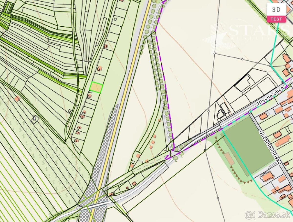ZÁHRADA POD ŽIBRICOU – 385 m² | STUDŇA | ELEKTRINA | 10 MIN. OD NITRY