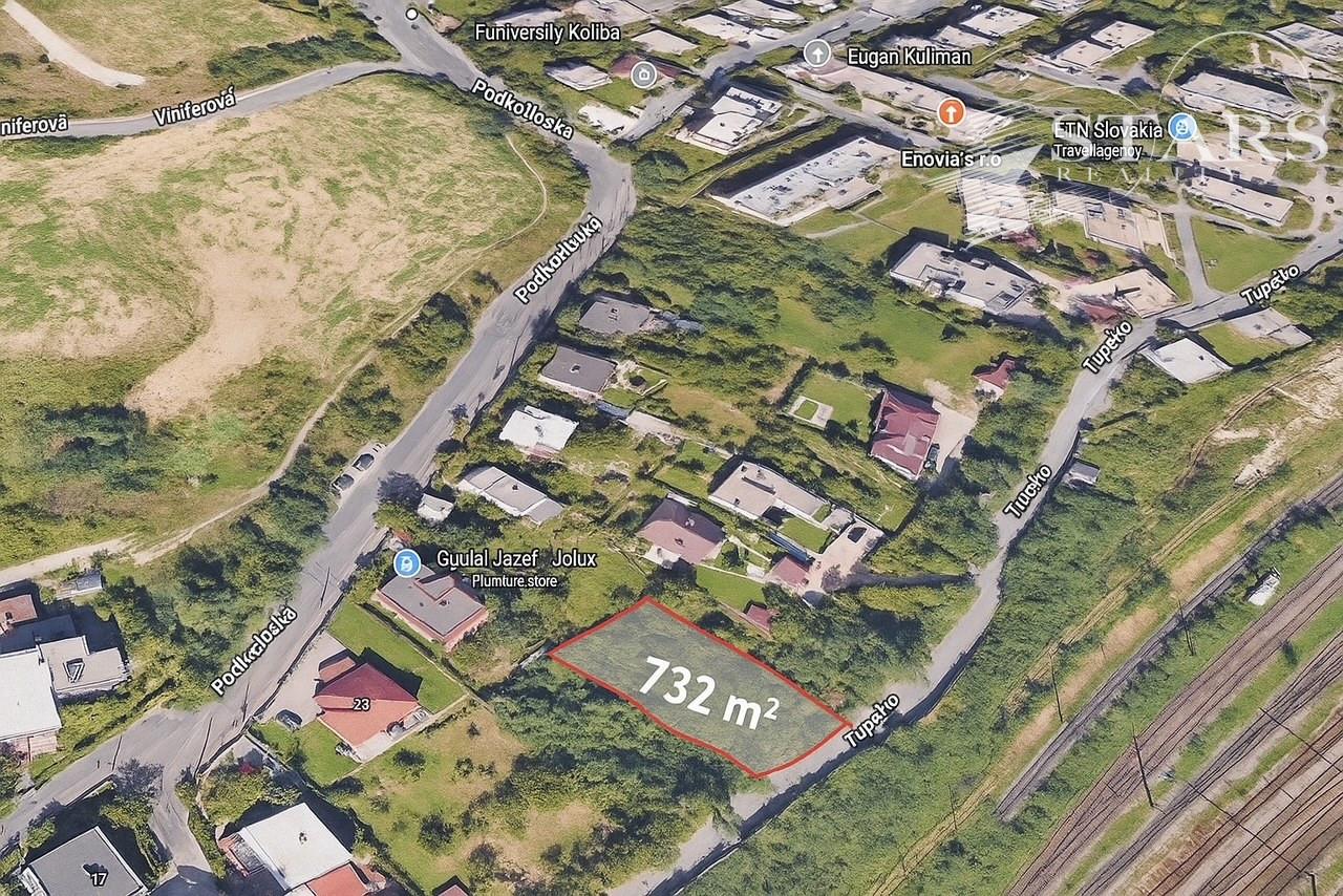 Koliba – 732 m² stavebný pozemok s projektom na 3 byty – fotka 2