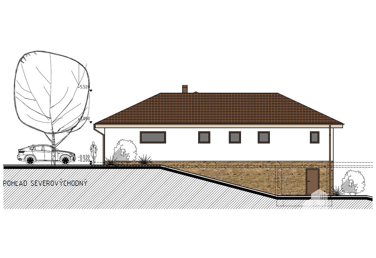 Stavebný pozemok s projektom RD, Streženice – fotka 2