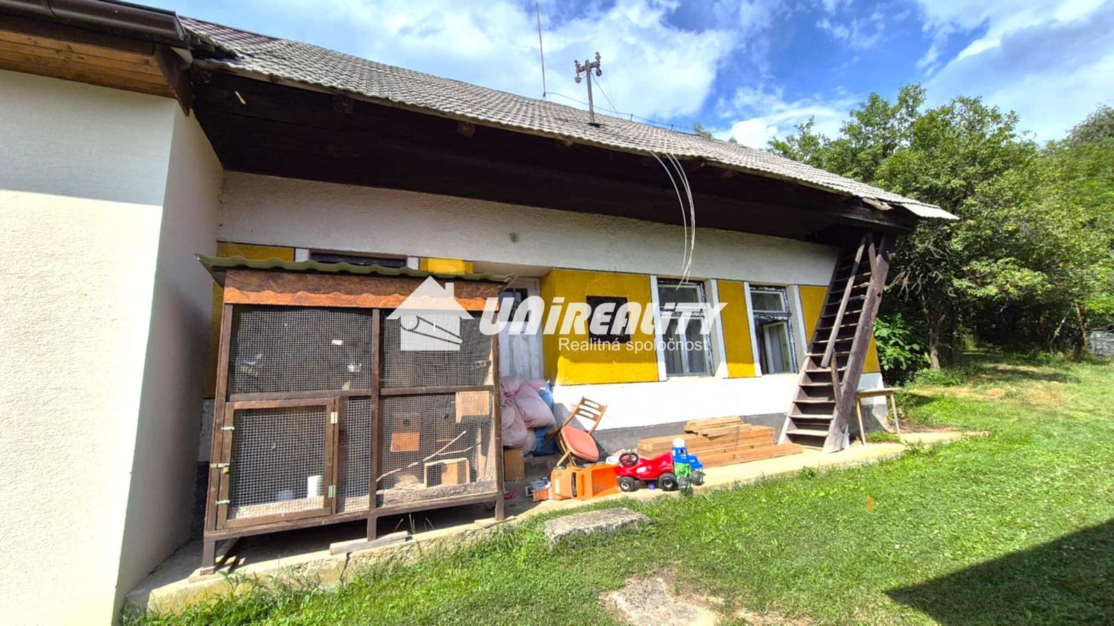 KŠINNÁ – 2 – izbový starší domček / pozemok 535 m2
