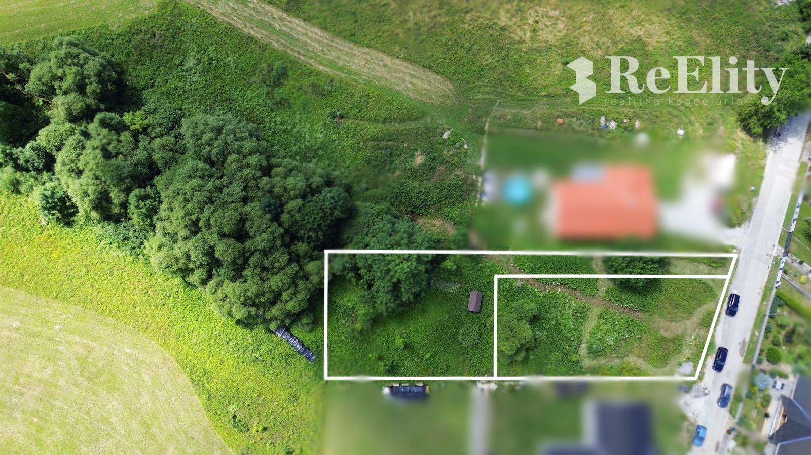 2 stavebné pozemky pod lesom s nádhernými výhľadmi – Turčianska Štiavnička