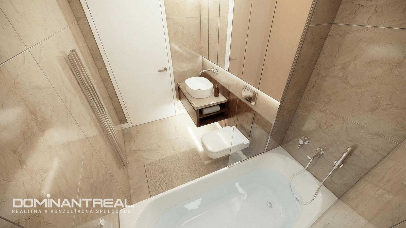 DOMINANT REAL - na predaj 2-izbový apartmán v projekte Teslova