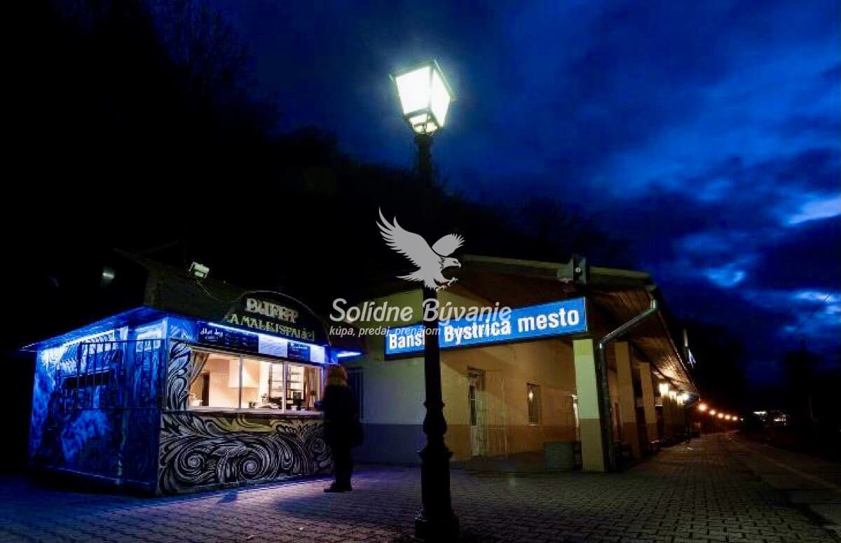 Exkluzívne!!! Bufet na predaj na Malej vlakovej stanici Banská Bystrica