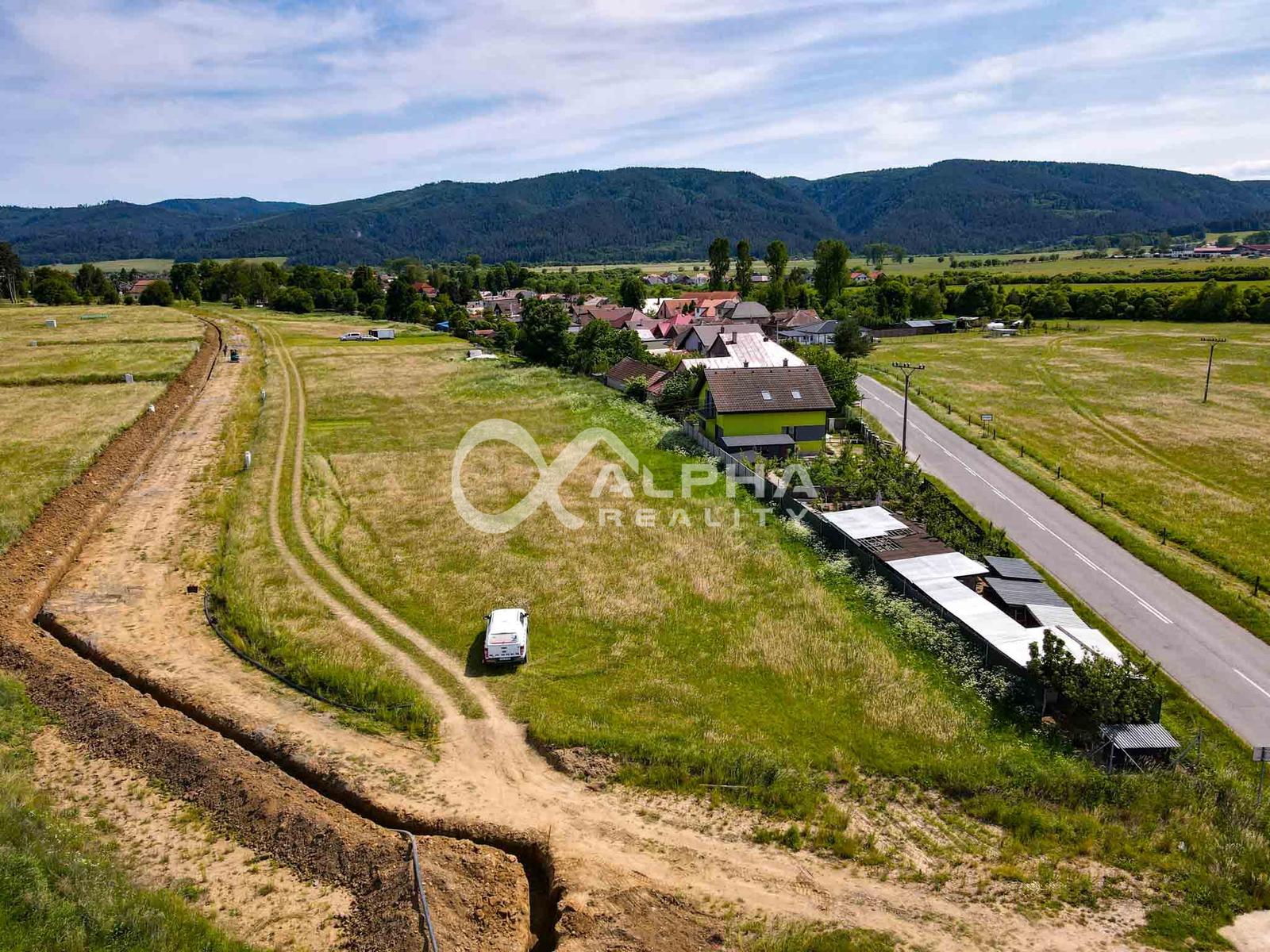 Pozemok 992m2, obec Betlanovce, okres Sp.N.Ves