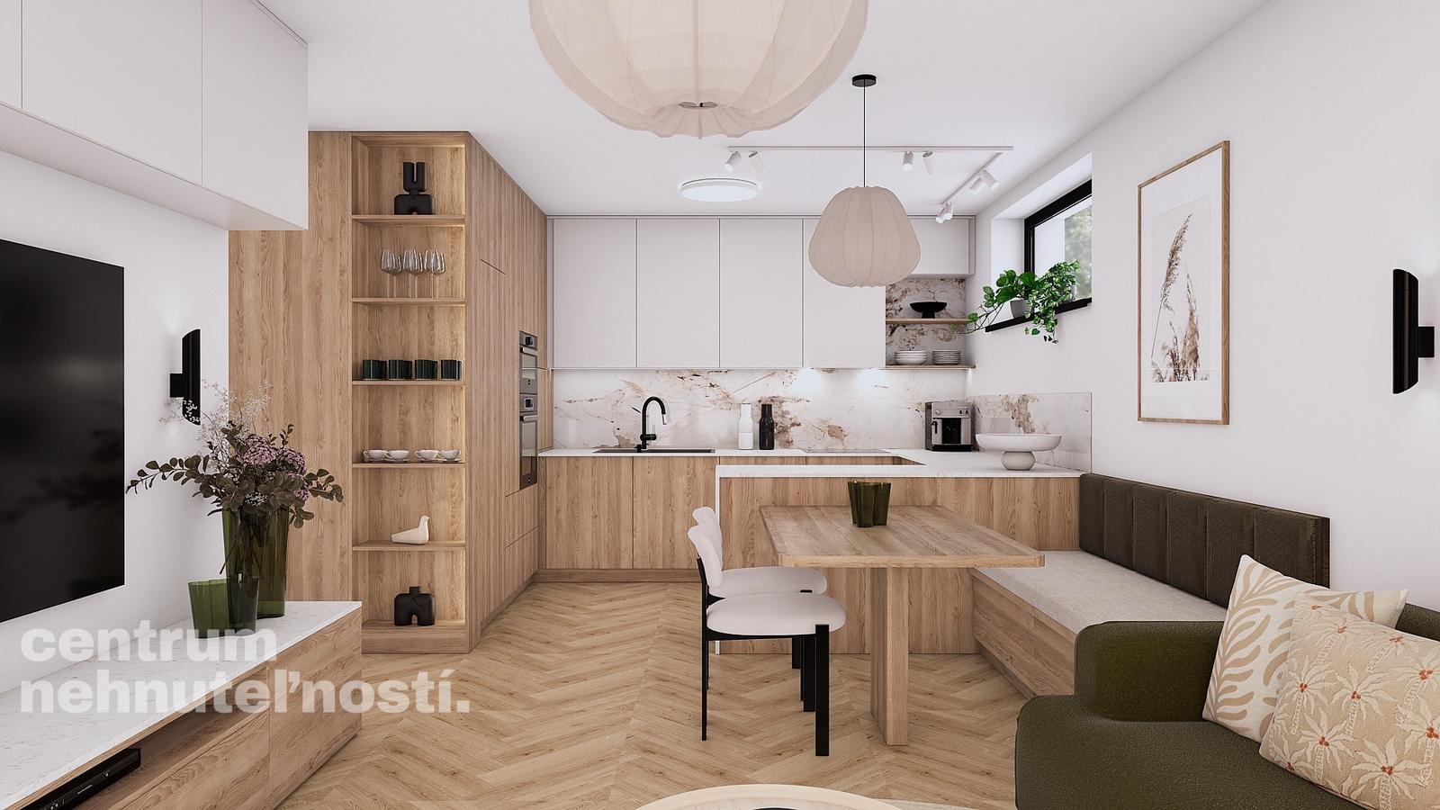 2 izbový byt s parkovaním, Kráľová pri Senci, novostavba