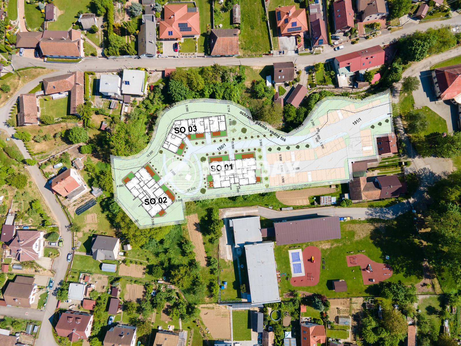 NA PREDAJ stavebný pozemok pre výstavbu bytových domov Ilava - Klobušice, 5108 m2