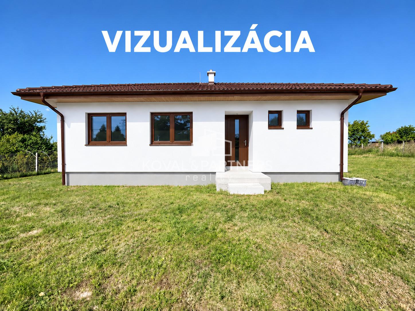 4 izbová novostavba rodinného domu v Mojmírovciach pri Nitre