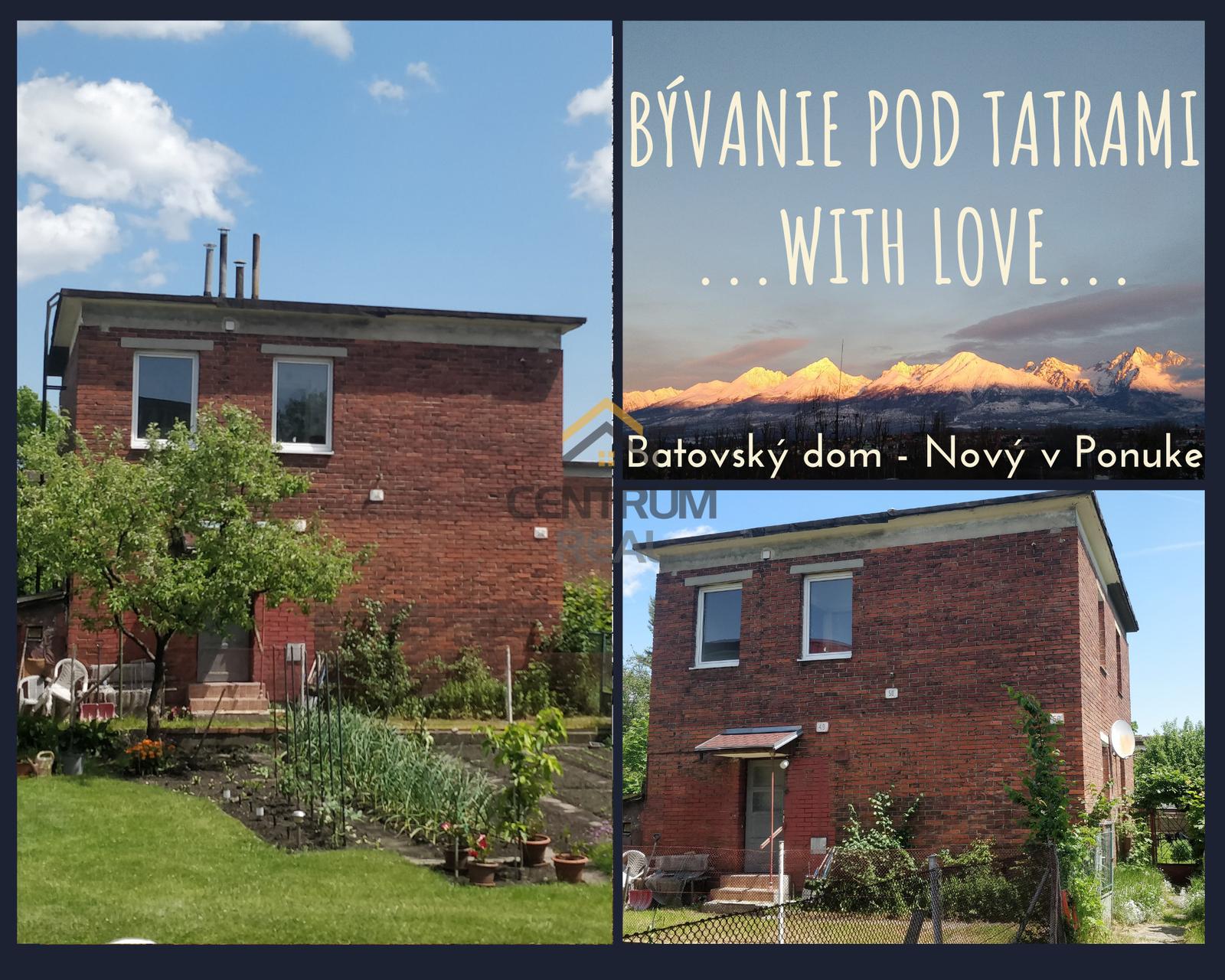 Baťovský dom pod vysokými Tatrami