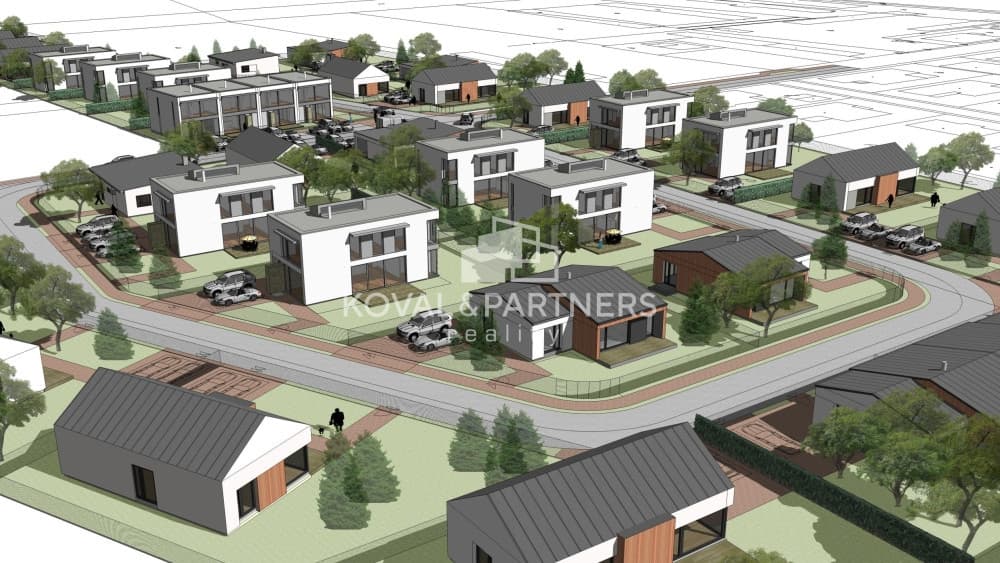 Stavebné pozemky v novej rezidenčnej štvrti 450m2 - 767m2 - Šaľa