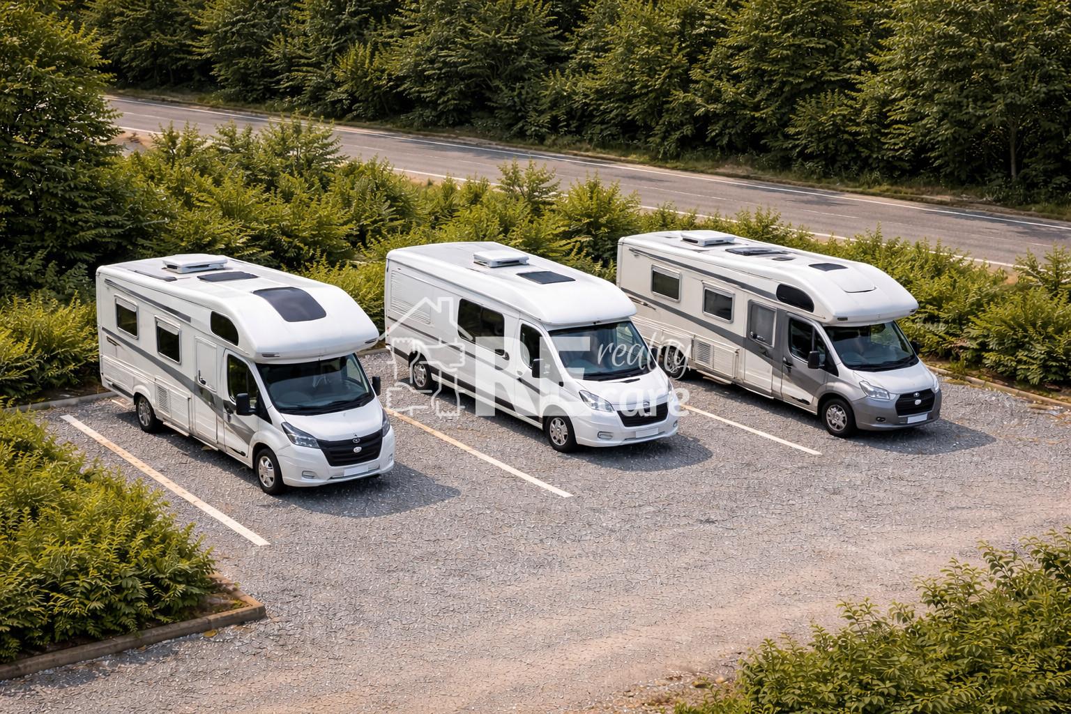Na prenájom parkovacie státie pre karavan – BA, Polianky – fotka 2