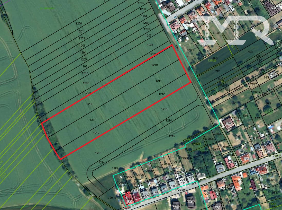 POZEMOK 14.796 m2, Horné Trhovište (Hlohovec)