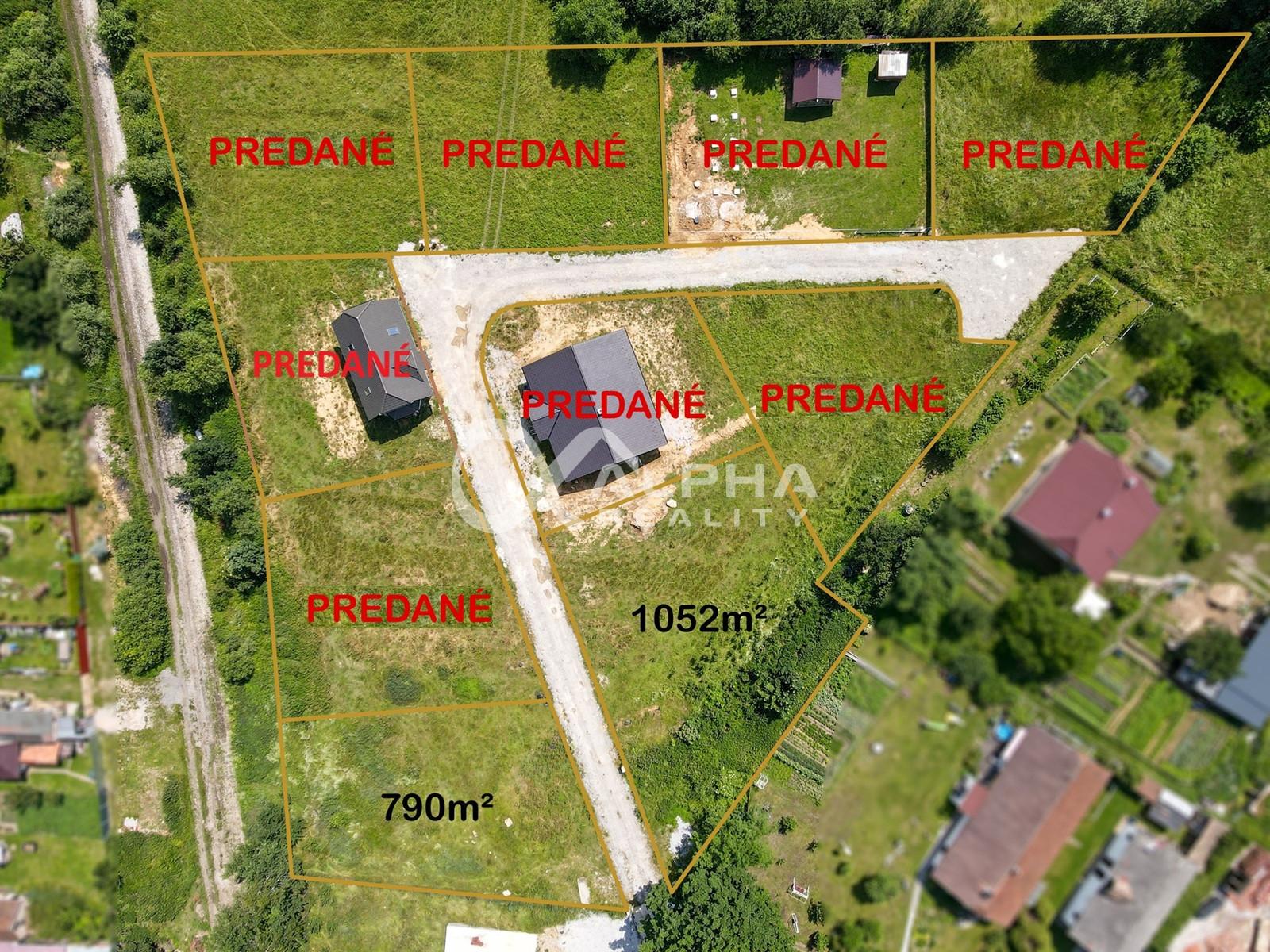 EXKLUZÍVNE Stavebné pozemky, Markušovce, okr. Spišská Nová Ves