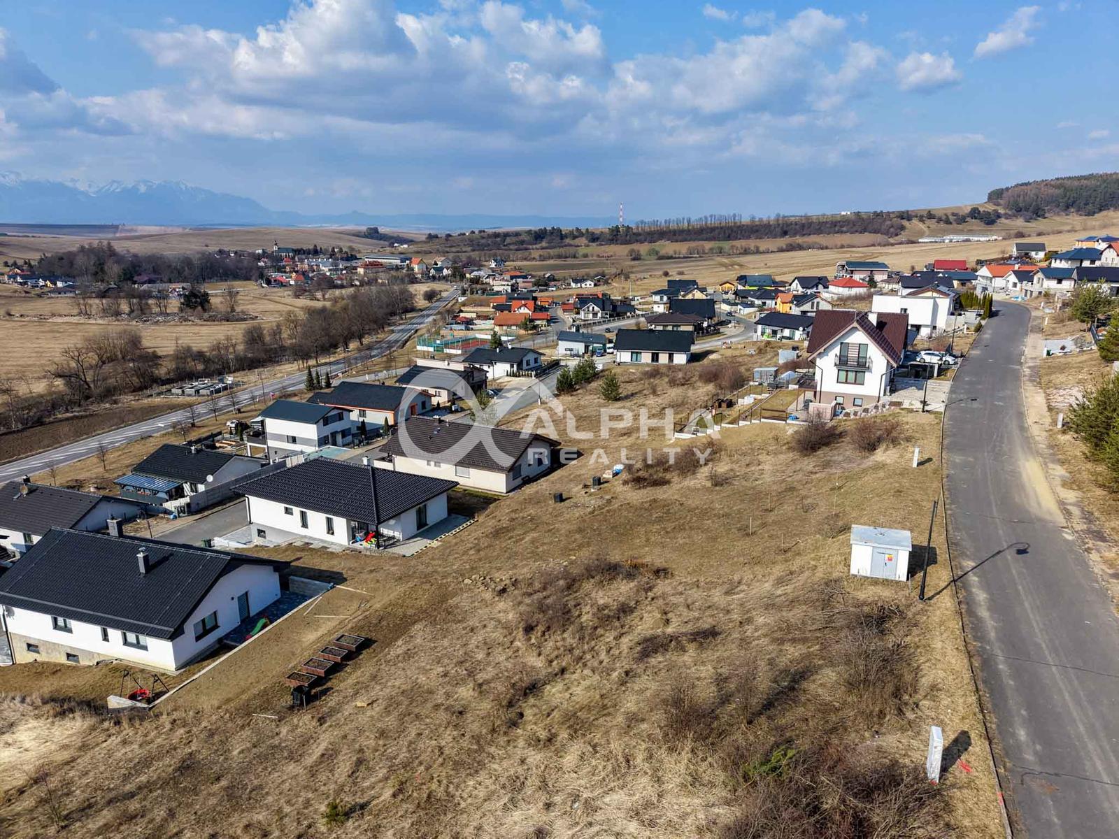 Exkluzívne pozemok na výstavbu RD, Vlková, okres Kežmarok