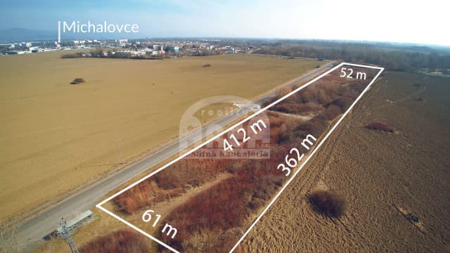 Bezkonkurenčná ponuka investičného pozemku v Michalovciach