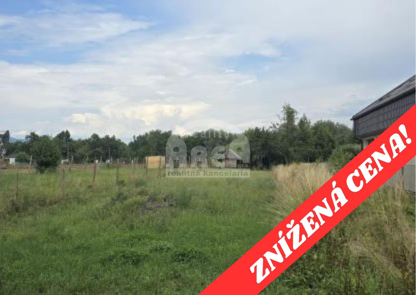 Stavebný pozemok v okrajovej časti mesta Michalovce