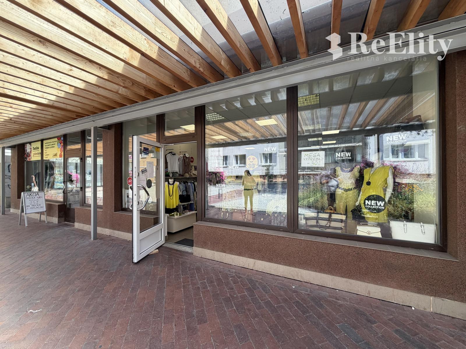 NA PRENÁJOM – Atraktívny obchodný priestor s veľkým výkladom (79 m²), Vrútky