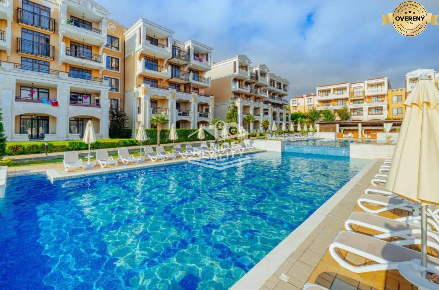 Predaj, nový apartmán v plážovom rezorte Green Life Sozopol, BULHARSKO