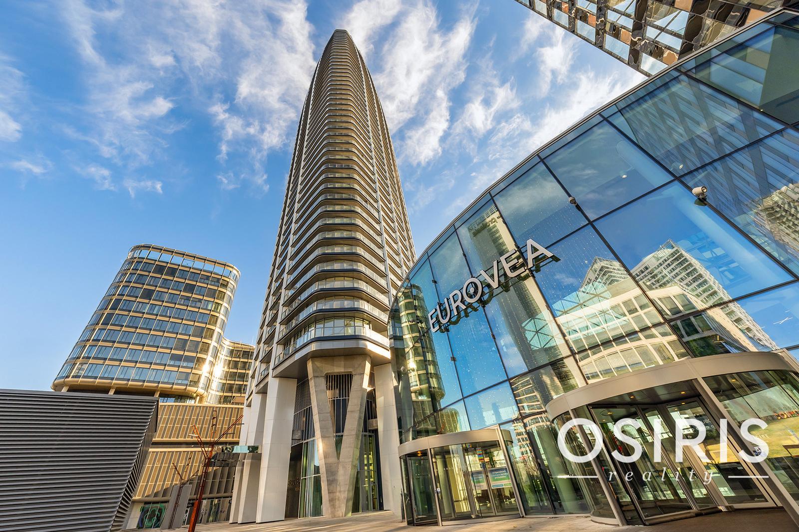 Klimatizovaný kancelársky priestor v Eurovea Tower, 1x parkovanie