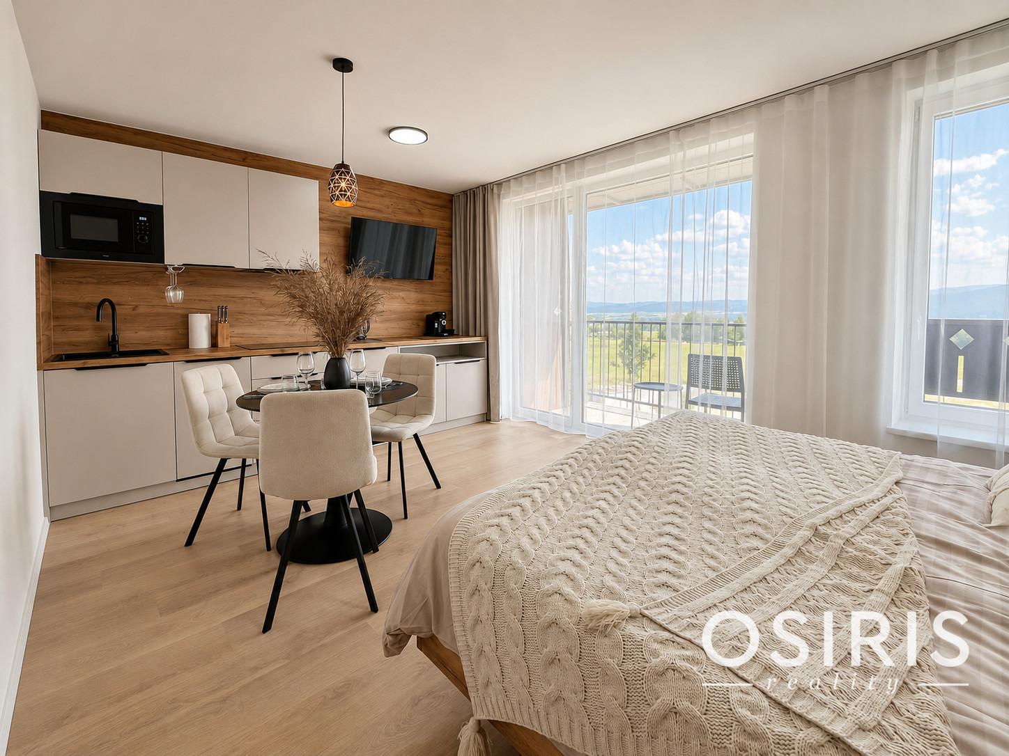Kompletne zariadený nadštandardný 1-izbový apartmán – možnosť odpočtu DPH – fotka 2