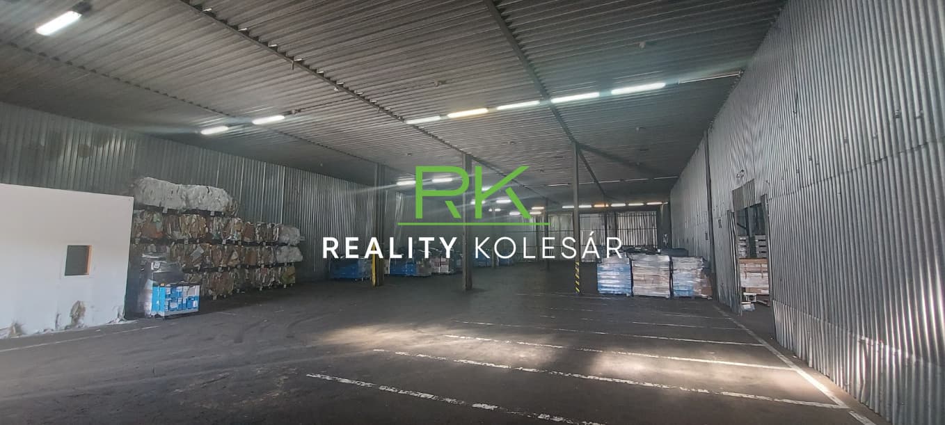 RealityKolesár prenajíma sklad 830 m2 Nad Jazerom Košice IV