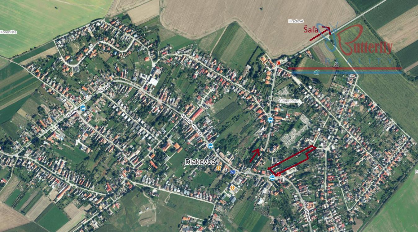 PREDAJ pozemku vhodného na výstavbu v Diakovciach – fotka 2
