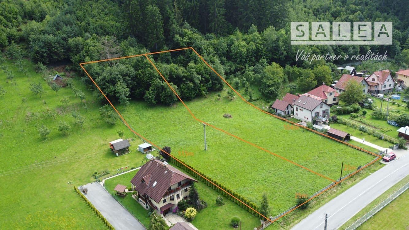 VEĽKÉ ROVNÉ - 2 STAVEBNÉ POZMKY, CELKOVÁ VÝMERA 5855m2