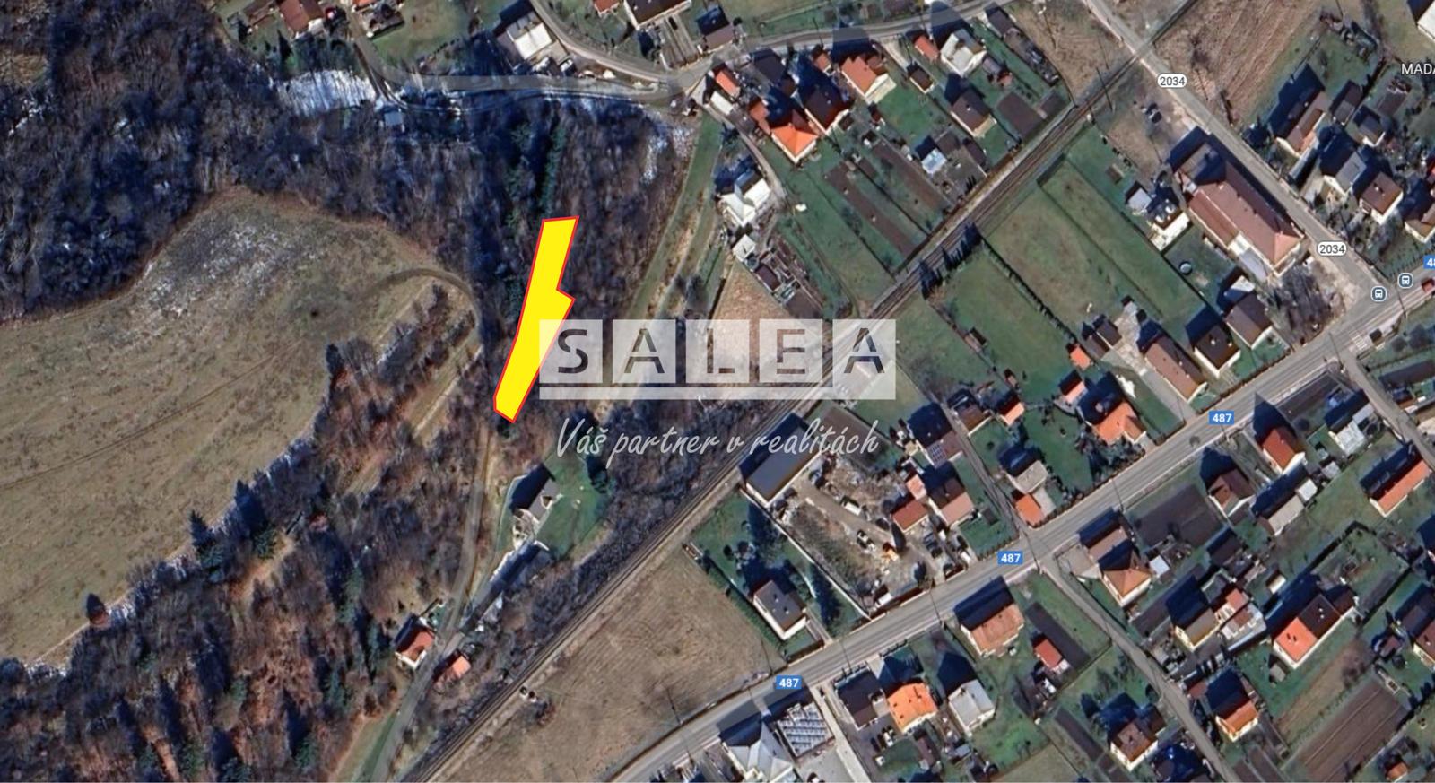 STAŠKOV - REKREAČNÝ POZEMOK 1372m2